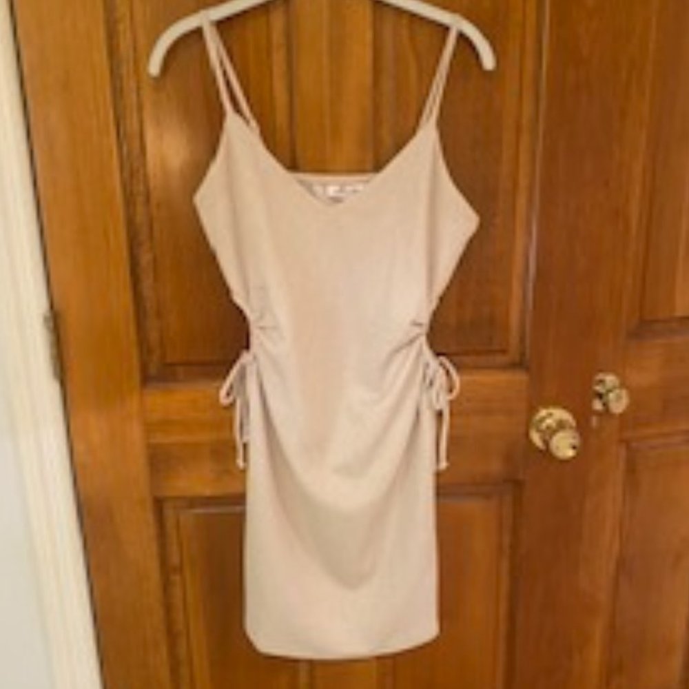 Willow & Root side cut-out bodycon mini dress NWOT